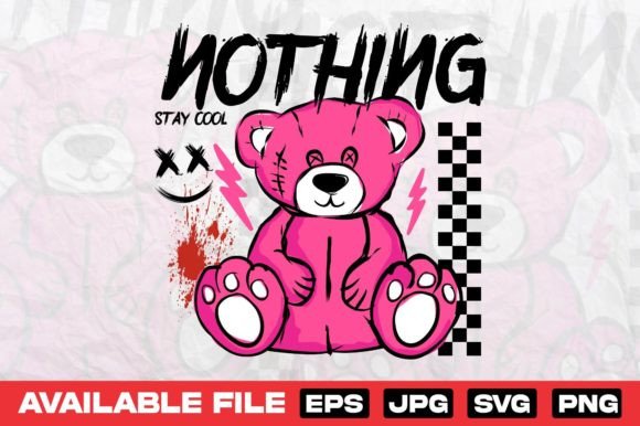 Bear Doll Graphics for T-Shirt Designs & Branding