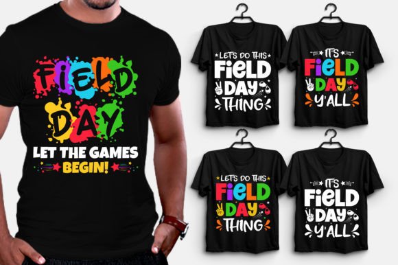 Field Day Graphics: Vibrant T-Shirt Designs for Makers