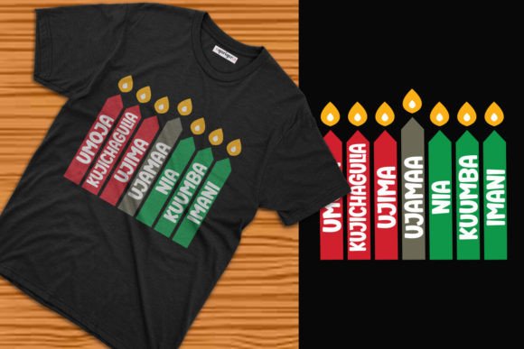 Happy Kwanzaa Graphics for Trendy T-Shirt Designs