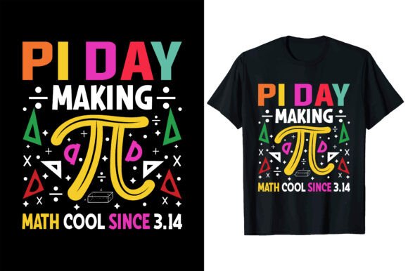 Happy Pi Day T-Shirt Design: Graphics for Apparel