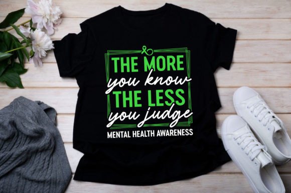 Review: Mental Health Awareness T-shirt Design for Embroidery