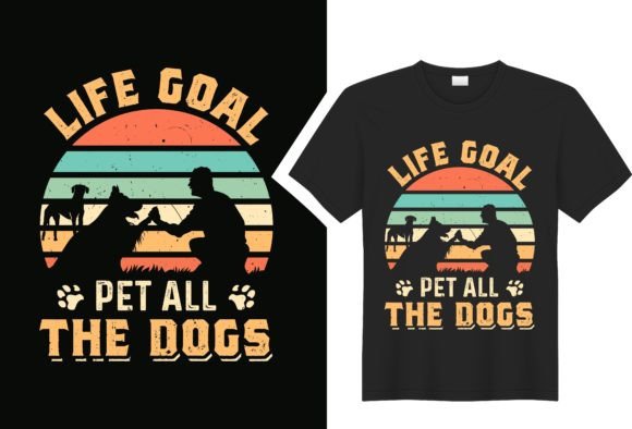 Vintage Dog Graphics for Unique T-Shirt Designs